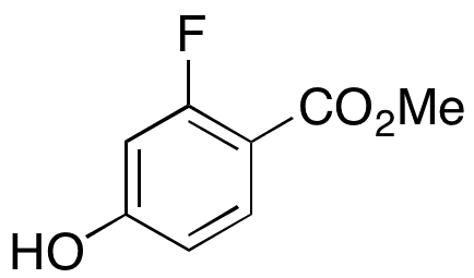 2-Fluoro-4-hydroxybenzoic Acid Methyl Ester - Chemical structure and product image