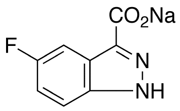 5-Fluoroindazole-3-carboxylic Acid Sodium Salt - Chemical structure and product image
