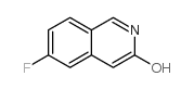 6-Fluoroisoquinolin-3-ol - Chemical structure and product image