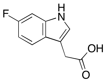 6-Fluoroindole-3-acetic Acid - Chemical structure and product image
