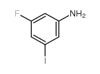 3-Fluoro-5-iodoaniline - Chemical structure and product image