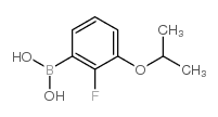 2-Fluoro-3-isopropoxyphenylboronic acid - Chemical structure and product image