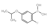 2-Fluoro-5-isopropoxyphenylboronic acid - Chemical structure and product image