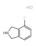 4-Fluoroisoindoline hydrochloride - Chemical structure and product image