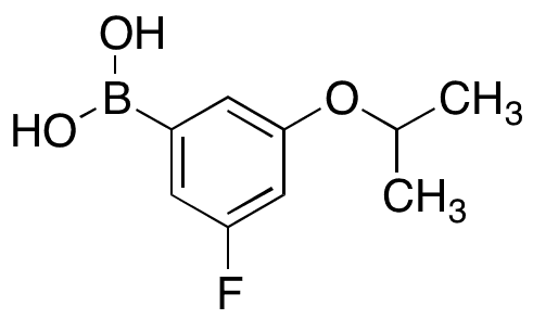 3-Fluoro-5-isopropoxyphenylboronic Acid - Chemical structure and product image
