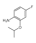 4-Fluoro-2-isopropoxyaniline - Chemical structure and product image