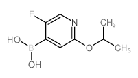 (5-Fluoro-2-isopropoxypyridin-4-yl)boronic acid - Chemical structure and product image
