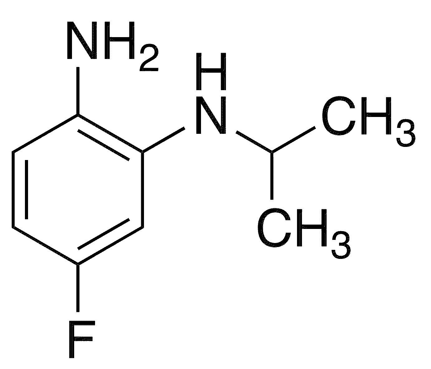 5-Fluoro-1-N-isopropylbenzene-1,2-diamine - Chemical structure and product image