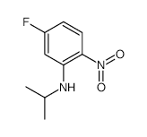 5-Fluoro-N-isopropyl-2-nitroaniline - Chemical structure and product image