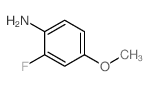 2-Fluoro-4-methoxyaniline - Chemical structure and product image
