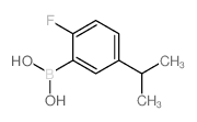 2-Fluoro-5-isopropylphenylboronic acid - Chemical structure and product image