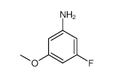3-Fluoro-5-methoxyaniline - Chemical structure and product image