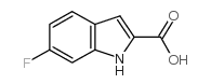 6-Fluoroindole-2-carboxylic acid - Chemical structure and product image
