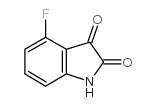 4-Fluoroindoline-2,3-dione - Chemical structure and product image