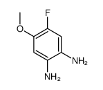 4-Fluoro-5-methoxybenzene-1,2-diamine - Chemical structure and product image