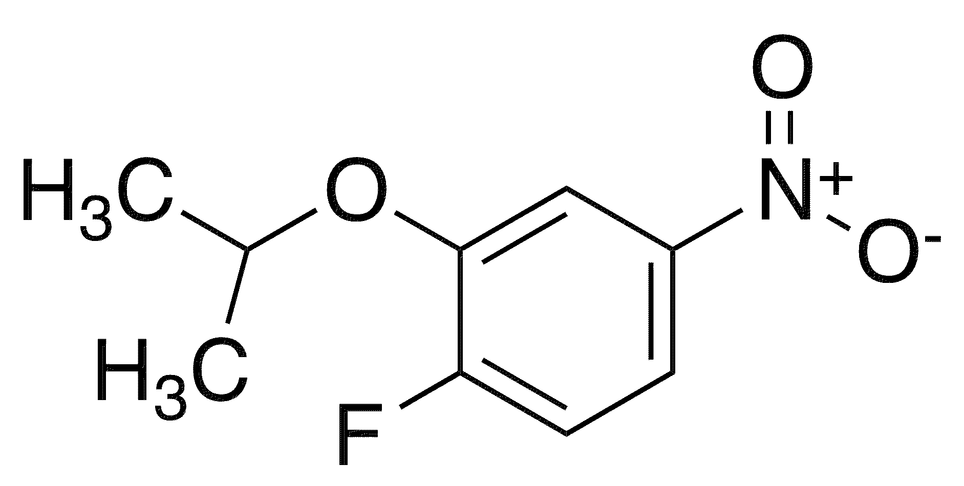 1-Fluoro-2-isopropoxy-4-nitrobenzene - Chemical structure and product image