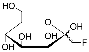 1-Fluoro D-Mannoheptulose( alpha, beta-Mixture) - Chemical structure and product image
