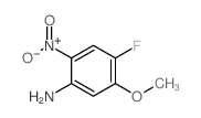 4-Fluoro-5-methoxy-2-nitroaniline - Chemical structure and product image