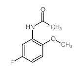 N-(5-Fluoro-2-methoxyphenyl)acetamide - Chemical structure and product image