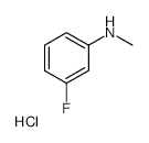 3-Fluoro-N-methylaniline hydrochloride - Chemical structure and product image