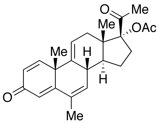 Fluorometholone Acetate 6,9(11)-diene Impurity - Chemical structure and product image