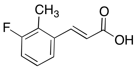 3-Fluoro-2-methylcinnamic Acid - Chemical structure and product image