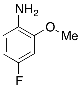 4-â€‹Fluoro-â€‹2-â€‹methoxyaniline - Chemical structure and product image