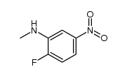 2-Fluoro-n-methyl-5-nitroaniline - Chemical structure and product image