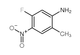 5-Fluoro-2-methyl-4-nitroaniline - Chemical structure and product image