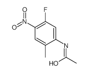 N-(5-Fluoro-2-methyl-4-nitrophenyl)acetamide - Chemical structure and product image