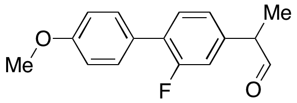 2-(2-Fluoro-4-methoxy-[1,1-biphenyl]-4-yl)propanal - Chemical structure and product image