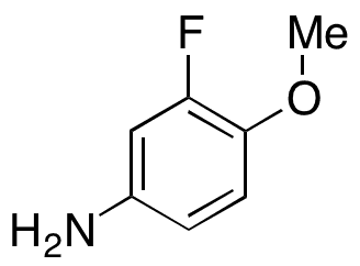 3-Fluoro-4-methoxyaniline - Chemical structure and product image