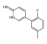 5-(2-Fluoro-5-methylphenyl)pyridin-2-amine - Chemical structure and product image