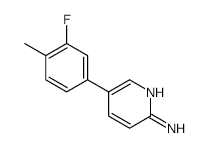 5-(3-Fluoro-4-methylphenyl)pyridin-2-amine - Chemical structure and product image