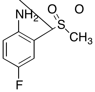 4-Fluoro-2-(methylsulfonyl)aniline - Chemical structure and product image