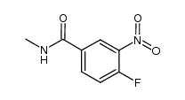 4-Fluoro-N-methyl-3-nitrobenzamide - Chemical structure and product image