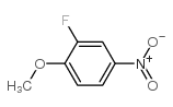 2-Fluoro-4-nitroanisole - Chemical structure and product image