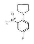 1-(4-Fluoro-2-nitrophenyl)pyrrolidine - Chemical structure and product image