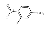 3-Fluoro-4-nitrotoluene - Chemical structure and product image