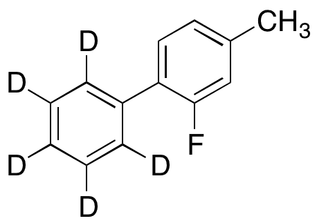 2-Fluoro-4-methylbiphenyl-d5 - Chemical structure and product image
