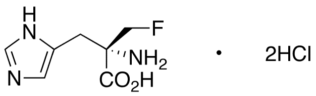 (S)-(+)-alpha-Fluoromethylhistidine Dihydrochloride (~90%) - Chemical structure and product image