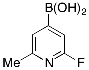 2-Fluoro-6-methylpyridin-4-yl Boronic Acid - Chemical structure and product image