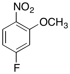 3-Fluoro-6-nitroanisole - Chemical structure and product image