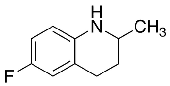 6-Fluoro-1,2,3,4-tetrahydro-2-methylquinoline - Chemical structure and product image