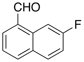 7-Fluoro-1-naphthalenecarboxaldehyde - Chemical structure and product image