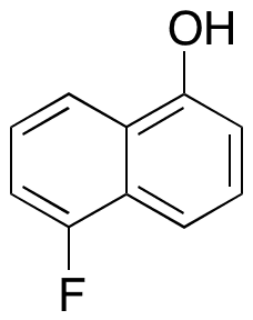 5-Fluoronaphthalen-1-ol - Chemical structure and product image