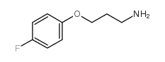 3-(4-Fluorophenoxy)propan-1-amine - Chemical structure and product image