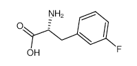 3-Fluoro-d-phenylalanine - Chemical structure and product image