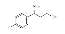 (R)-3-(4-Fluorophenyl)-beta-alaninol - Chemical structure and product image