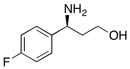 (S)-3-(4-Fluorophenyl)-beta-alaninol - Chemical structure and product image